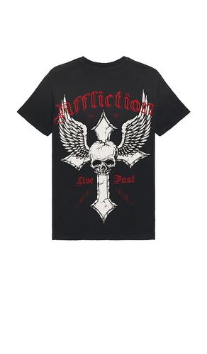 Camiseta live fast en color talla L en - Black. Talla L (también en M, S, XL/1X) - Affliction - Modalova