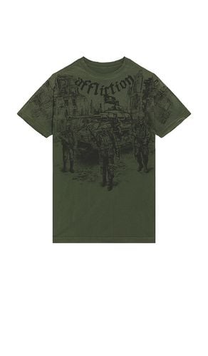 Camiseta ghost army en color verde oliva talla L en - Olive. Talla L (también en M, S, XL/1X) - Affliction - Modalova