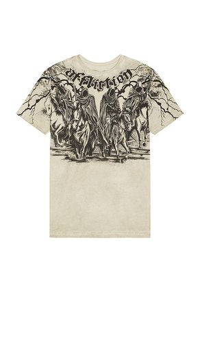 Camiseta doomsday en color beige talla L en - Beige. Talla L (también en M, S) - Affliction - Modalova