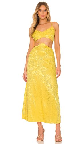Vestido midi erik en color amarillo talla XS en - Yellow. Talla XS (también en S, M, L) - AFRM - Modalova