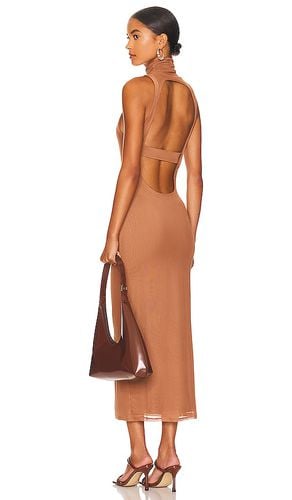 Serenity Midi Dress in Brown. - size 1X (also in 2X, 3X, L, M, S, XL) - AFRM - Modalova