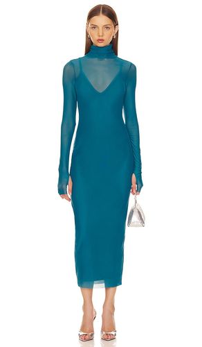 Shailene maxi dress en color azul talla 1X en - Blue. Talla 1X (también en XL) - AFRM - Modalova