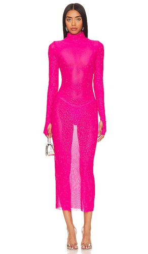 Vestido de diamantes de imitación shailene en color rosado talla 1X en - Pink. Talla 1X (también en 2X, L, M, S, XL, XS, XXS) - AFRM - Modalova