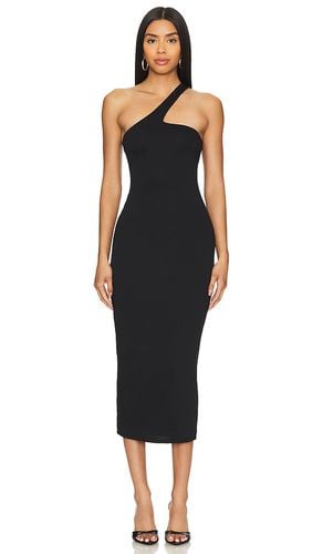 Vestido midi sloane en color negro talla L en - Black. Talla L (también en M, S) - AFRM - Modalova