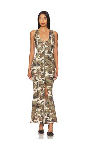 Vestido midi maise en color militar talla L en - Army. Talla L (también en M, S, XL, XS) - AFRM - Modalova