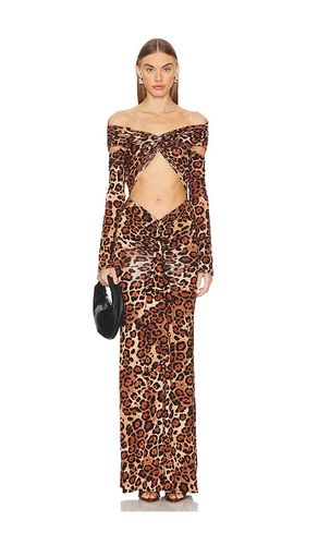 Chester Maxi Dress in Brown. - size L (also in M, XL, XXL, XXS) - AFRM - Modalova