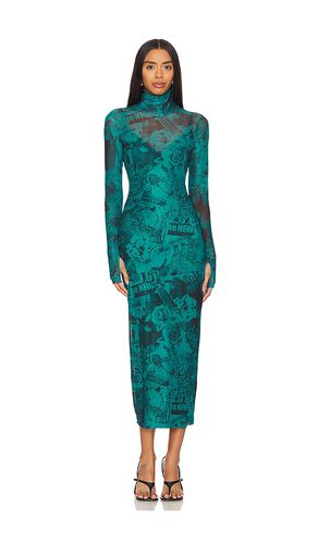 Vestido shailene en color azul cerceta talla 1X en - Teal. Talla 1X (también en 2X, L, M, S, XL, XS, XXL, XXS) - AFRM - Modalova