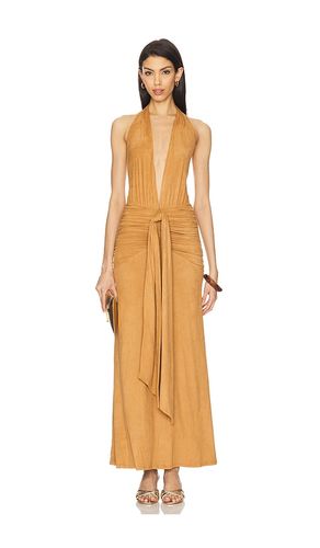 Heidi Suede Dress in Brown. - size 2X (also in 3X, L, M, S, XL, XS, XXS) - AFRM - Modalova