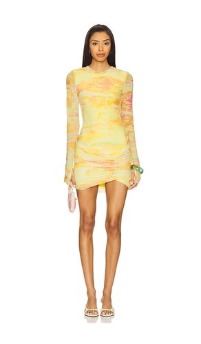 Mirza Mini Dress in Yellow. - size 1X (also in 2X, 3X, L, XL, XXL) - AFRM - Modalova
