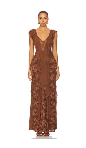 Trista Dress in Brown. - size L (also in M, S, XL, XS, XXS) - AFRM - Modalova