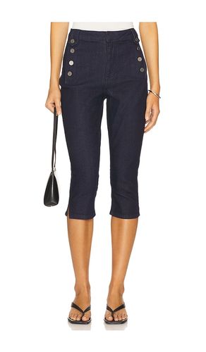 Dione Sailor Capri Jeans in Denim-Dark. - size 24 (also in 25, 26, 27, 29, 30, 31) - AFRM - Modalova