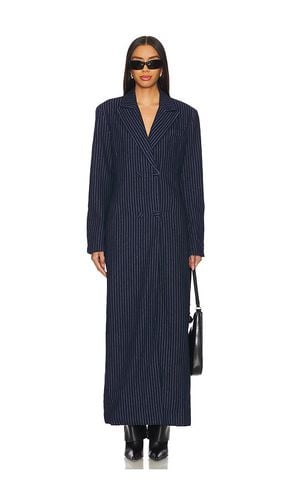 Quinn Fitted Maxi Blazer Coat in Blue. - size M (also in S, XL, XS, XXL, XXS) - AFRM - Modalova