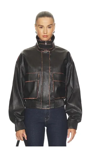 Cantini Bomber in Chocolate. - size L (also in M, S, XS, XXL) - AFRM - Modalova