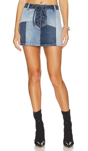 X REVOLVE Benji Skirt in Denim-Medium. - size 24 (also in 25, 26, 27) - AFRM - Modalova