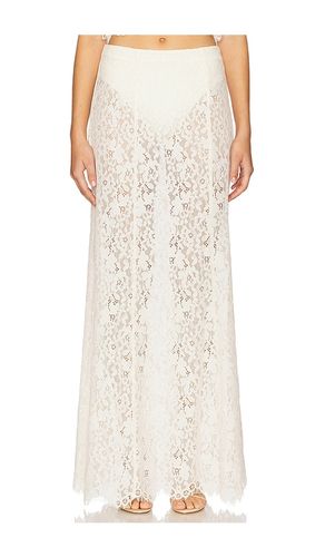 Oxford Skirt in Cream. - size 1X (also in 2X, 3X, L, M, S, XL, XS, XXL, XXS) - AFRM - Modalova