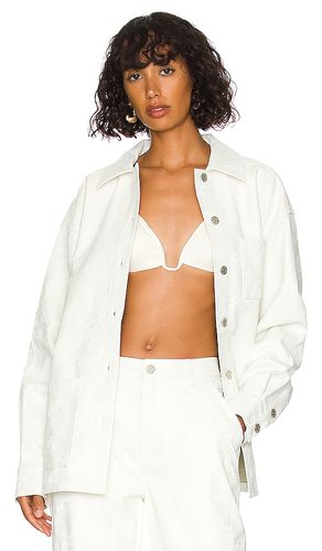 Camisa de botones maeve en color blanco talla XS en - White. Talla XS (también en S, M, L) - AFRM - Modalova