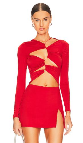 Brami bodysuit en color rojo talla XS en - Red. Talla XS (también en L, XL, XXL) - AFRM - Modalova