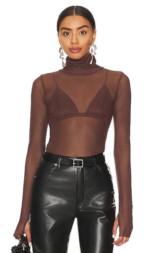 X REVOLVE Milo Bodysuit in Brown. - size 1X (also in 2X, 3X, L, M, XL, XS, XXL, XXS) - AFRM - Modalova