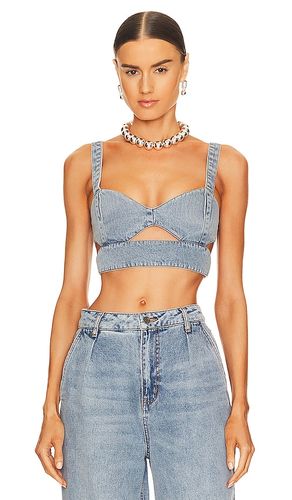 Lavera Top in Denim-Medium. - size 1X (also in 2X, 3X) - AFRM - Modalova