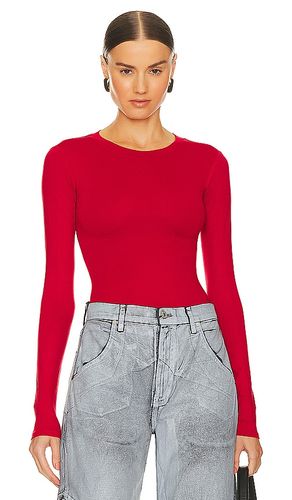 Carson bodysuit in color red size 1X (also in 2X, 3X) - AFRM - Modalova