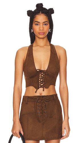 X Revolve Ingrid Top in Brown. - size 3X (also in 1X) - AFRM - Modalova