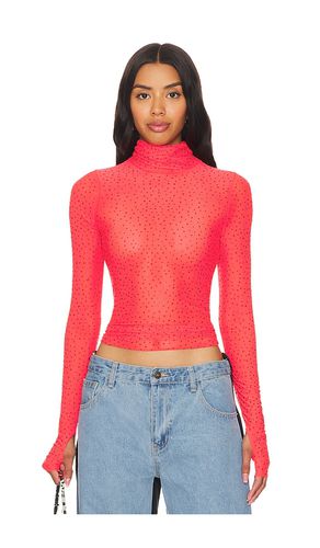 Zadie top en color rojo talla 1X en - Red. Talla 1X (también en 2X, 3X, L, M, XL, XXS) - AFRM - Modalova