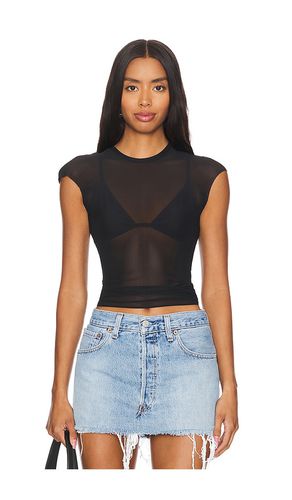 Nina top en color negro talla 1X en - Black. Talla 1X (también en 2X, 3X, L, XL) - AFRM - Modalova