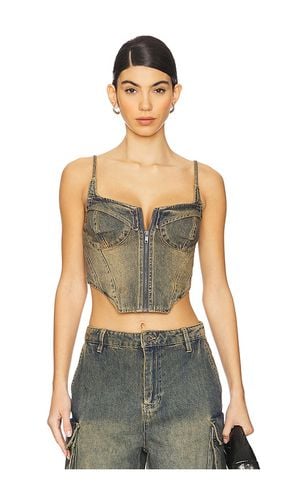 Iris Bustier in Denim-Dark. - size 1X (also in 2X, 3X, L, M, S, XL, XS, XXL, XXS) - AFRM - Modalova