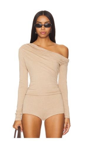 Bria Top in Taupe. - size 1X (also in 2X, 3X, L, M, S, XL, XS, XXL, XXS) - AFRM - Modalova