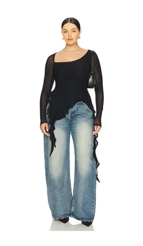 Doris Top in Black. - size 3X (also in S, XS, XXS) - AFRM - Modalova