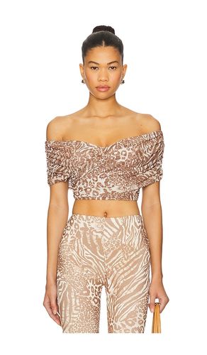 Fabiola Top in Brown. - size 1X (also in 3X, L, M, S, XL, XS, XXL, XXS) - AFRM - Modalova