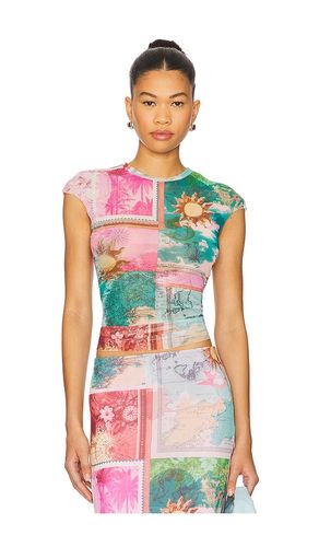 Nina Top in Pink,Teal. - size 1X (also in 2X, 3X, L, M, S, XL, XS, XXL, XXS) - AFRM - Modalova