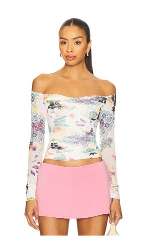 Odilla Off The Shoulder Top in White. - size L (also in M, XL) - AFRM - Modalova