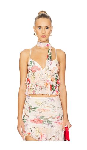 Gisela Clip Dot Top in Pink. - size 1X (also in L, M, S, XL, XS) - AFRM - Modalova