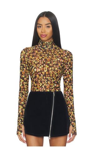 Zadie Flocked Mesh Top in . Size S. Also in XS - AFRM - Modalova