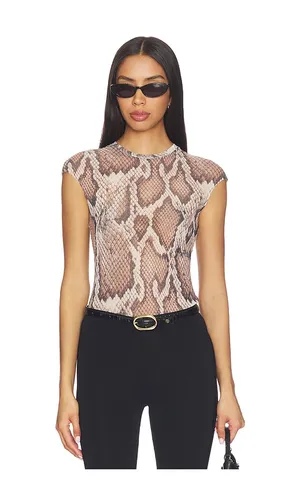 Nina Top in Beige. - size S (also in XS) - AFRM - Modalova