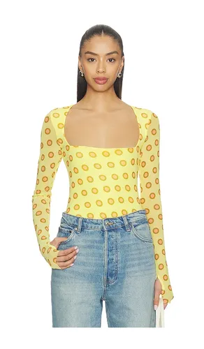 Ines Top in Yellow. - size L (also in M, S, XS, XXS) - AFRM - Modalova