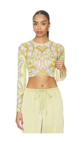 Hardin Top in Yellow,White. - size 1X (also in L, M, S, XL, XS) - AFRM - Modalova