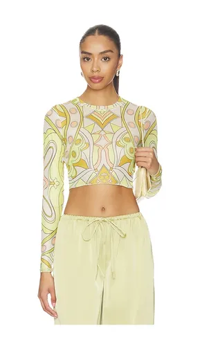 Hardin Top in Yellow,White. - size L (also in M, S, XL, XS) - AFRM - Modalova