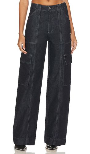 X Emrata Amia Wide Leg Jean in Blue. - size 25 (also in 26, 30, 31) - AG Jeans - Modalova