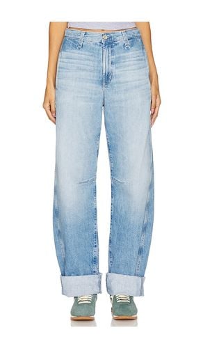 Mercer Mom Jean in Denim-Light. - size 27 (also in 28, 32) - AG Jeans - Modalova