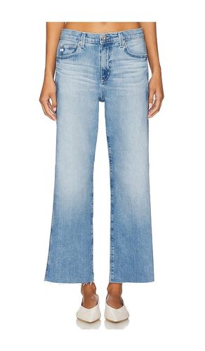 Saige Wide Leg Crop Jeans in Blue. - size 25 (also in 26, 27, 28, 29, 30) - AG Jeans - Modalova