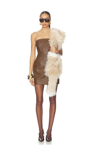 AKNVAS Faux Fur Cream Boa in Cream - AKNVAS - Modalova