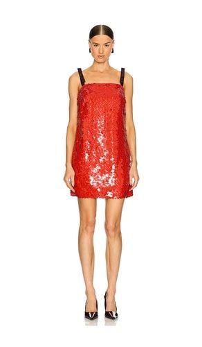 Shelby Sequin Mini Dress in Red. - size 0 (also in 2, 4, 6) - AKNVAS - Modalova