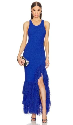 X REVOLVE Sasha Fringe Dress in Royal. - size S (also in L, M, XS) - AKNVAS - Modalova