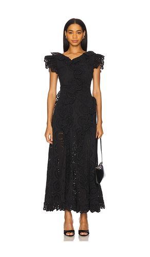 Charli Cotton Eyelet Midi Dress in . - size 0 (also in 2, 4, 6) - AKNVAS - Modalova