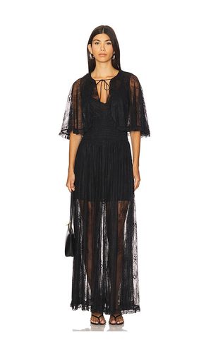 Tissy Lace Gown With Detachable Slip in Black. - size 0 (also in 2, 4, 6, 8) - AKNVAS - Modalova