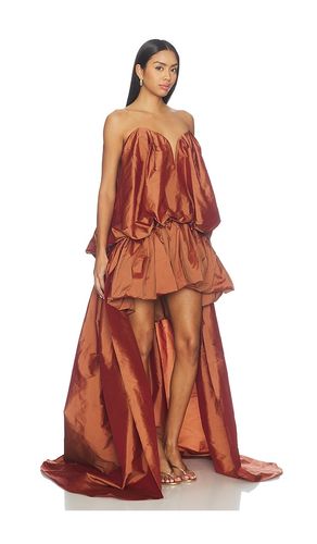 Arlene Draped Runway Gown in . Taglia 0. Also in 2 - AKNVAS - Modalova