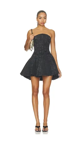 Lefa Denim Cocktail Dress in . - size 0 (also in 2, 4) - AKNVAS - Modalova