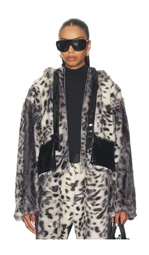 Hesse Faux Fur Leopard Jacket in . Size M. Also in L, XL - AKNVAS - Modalova